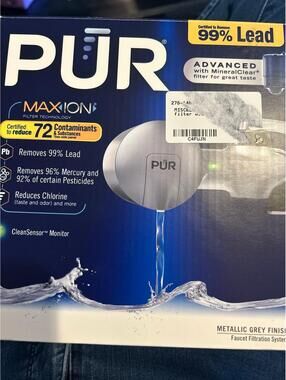 C246 PUR PLUS Faucet Filtration System - Metallic Gray PFM350V